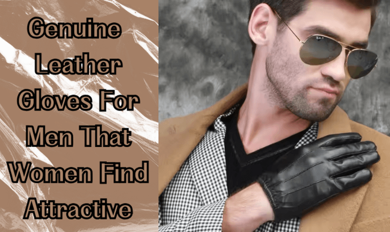 Genuine Leather Gloves For Men